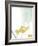 Ginkgo on Dusty Teal III-Jennifer Goldberger-Framed Art Print