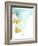 Ginkgo on Dusty Teal IX-Jennifer Goldberger-Framed Art Print