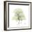 Ginkgo Quad in Green-Albert Koetsier-Framed Art Print