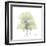 Ginkgo Quad in Green-Albert Koetsier-Framed Art Print