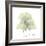 Ginkgo Quad in Green-Albert Koetsier-Framed Art Print