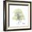 Ginkgo Quad in Green-Albert Koetsier-Framed Art Print