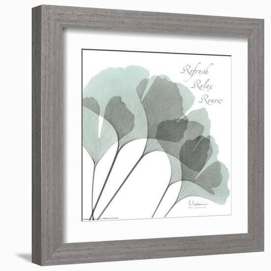 Ginkgo Sea II-Albert Koetsier-Framed Art Print