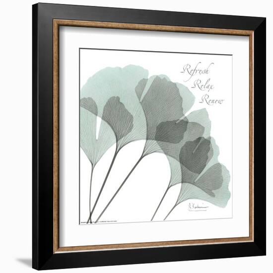 Ginkgo Sea II-Albert Koetsier-Framed Art Print