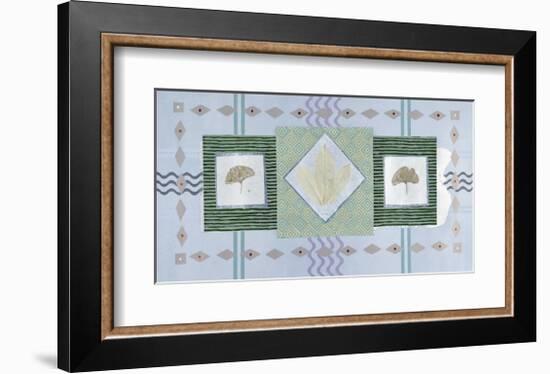 Ginkgoes-P^ G^ Gravele-Framed Giclee Print