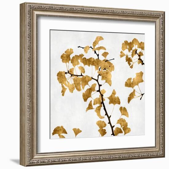 Ginko in Gold I-Kate Bennett-Framed Art Print