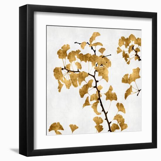 Ginko in Gold I-Kate Bennett-Framed Art Print