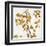 Ginko in Gold I-Kate Bennett-Framed Art Print