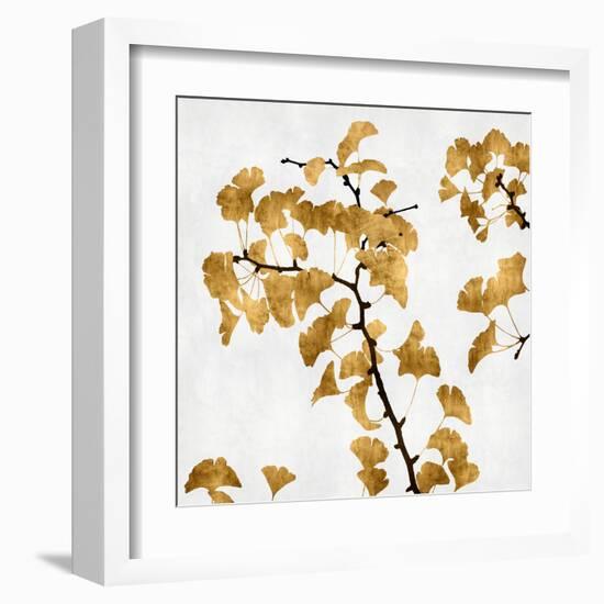 Ginko in Gold I-Kate Bennett-Framed Art Print