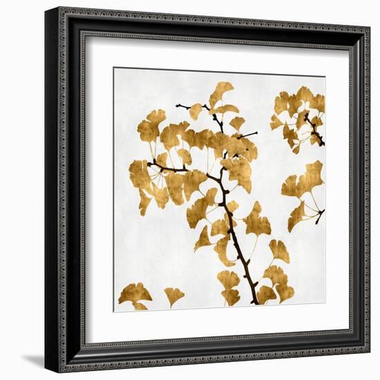 Ginko in Gold I-Kate Bennett-Framed Art Print