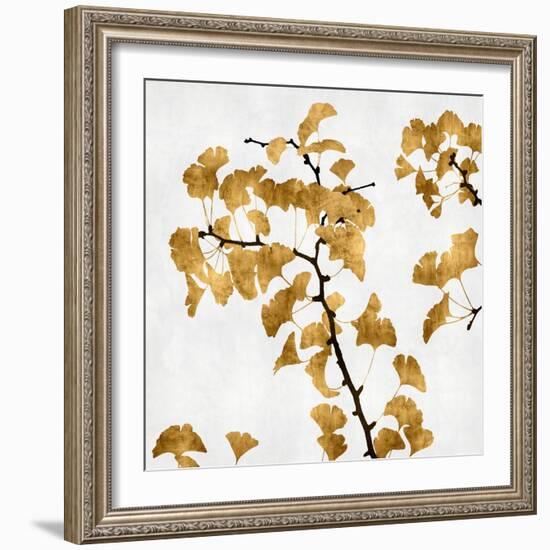 Ginko in Gold I-Kate Bennett-Framed Art Print