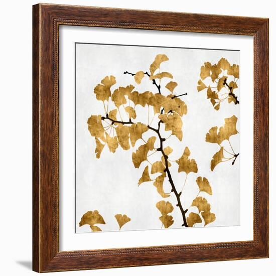 Ginko in Gold I-Kate Bennett-Framed Art Print