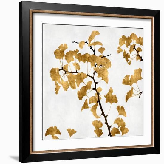 Ginko in Gold I-Kate Bennett-Framed Art Print