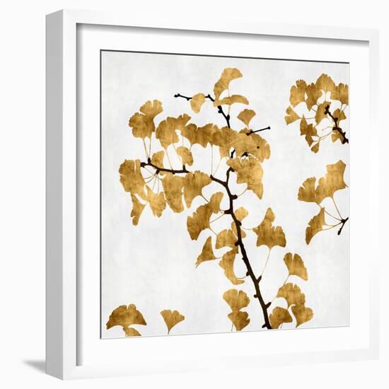 Ginko in Gold I-Kate Bennett-Framed Art Print