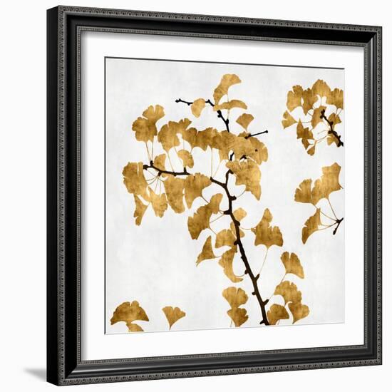 Ginko in Gold I-Kate Bennett-Framed Art Print