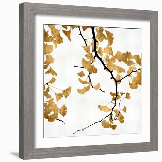 Ginko in Gold II-Kate Bennett-Framed Art Print