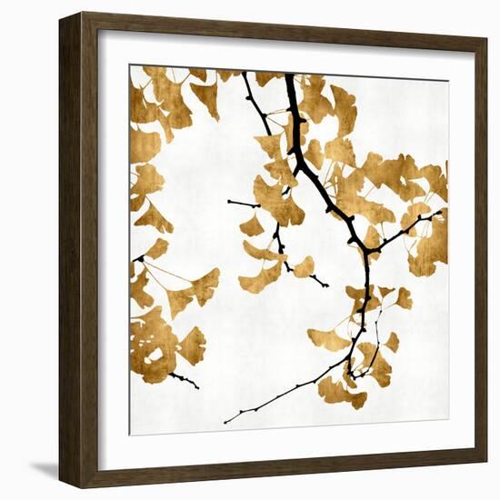 Ginko in Gold II-Kate Bennett-Framed Art Print