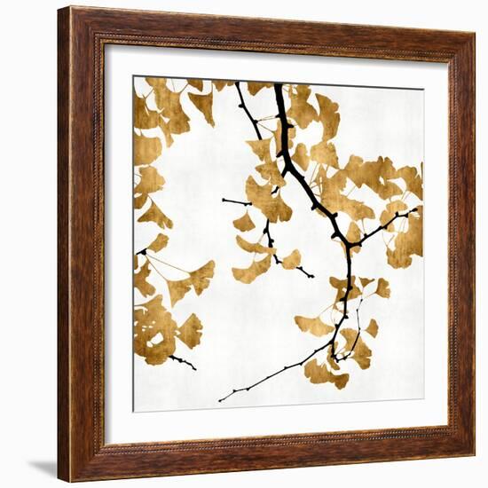 Ginko in Gold II-Kate Bennett-Framed Art Print