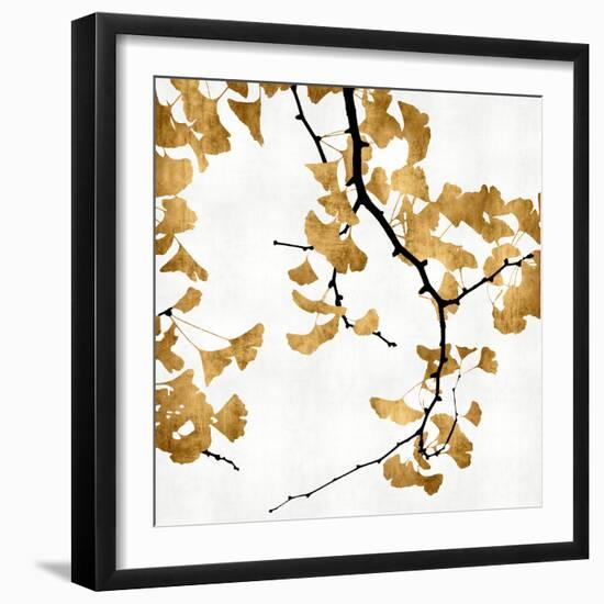 Ginko in Gold II-Kate Bennett-Framed Art Print