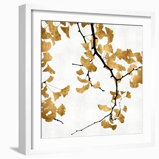 Ginko in Gold II-Kate Bennett-Framed Art Print