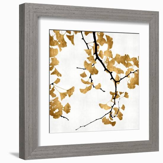 Ginko in Gold II-Kate Bennett-Framed Art Print