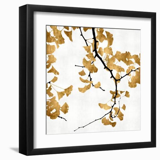 Ginko in Gold II-Kate Bennett-Framed Art Print