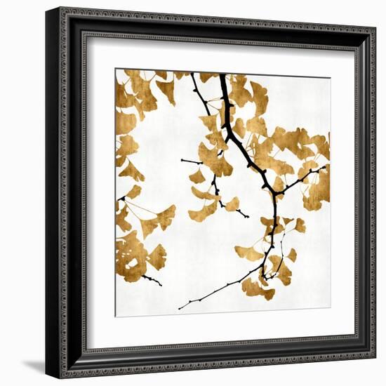 Ginko in Gold II-Kate Bennett-Framed Art Print