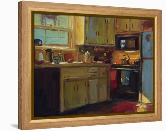 Ginny's Kitchen-Pam Ingalls-Framed Premier Image Canvas