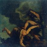 Cain Kills (His Brother) Abel-Gino Boccasile-Giclee Print