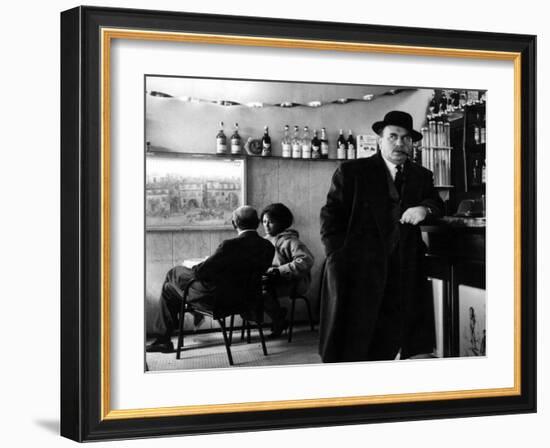 Gino Cervi as Police Chief Maigret-Marisa Rastellini-Framed Giclee Print