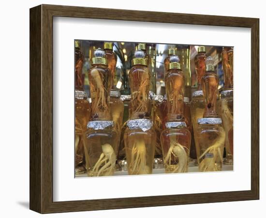 Ginseng, Namdaemun Market, Seoul, South Korea, Asia-Wendy Connett-Framed Photographic Print