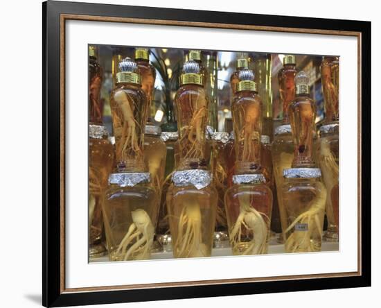 Ginseng, Namdaemun Market, Seoul, South Korea, Asia-Wendy Connett-Framed Photographic Print