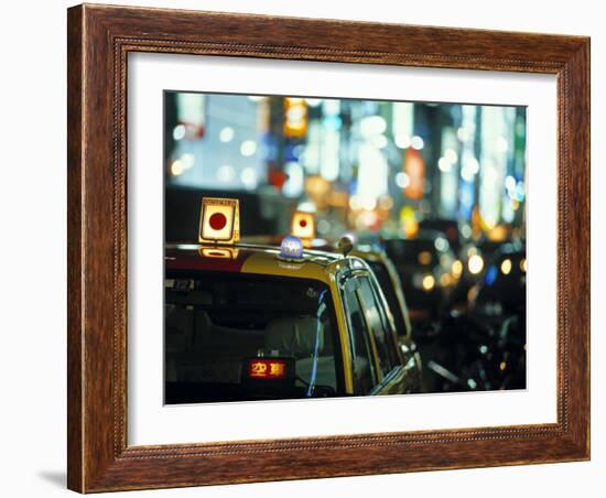 Ginza, Tokyo, Japan-Walter Bibikow-Framed Photographic Print