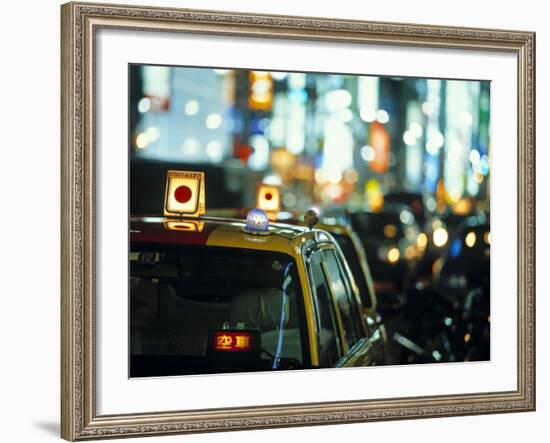 Ginza, Tokyo, Japan-Walter Bibikow-Framed Photographic Print