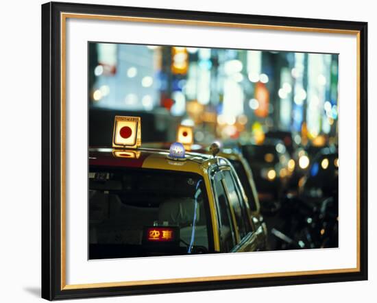 Ginza, Tokyo, Japan-Walter Bibikow-Framed Photographic Print