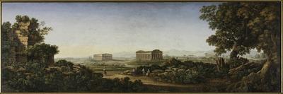 The Ruins of Paestum, 1805-30-Gioacchino Rinaldi-Giclee Print