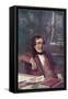 Gioacchino Rossini Composing His Opera "Il Barbieri Di Seviglia" First Performed-L. Balestrieri-Framed Stretched Canvas