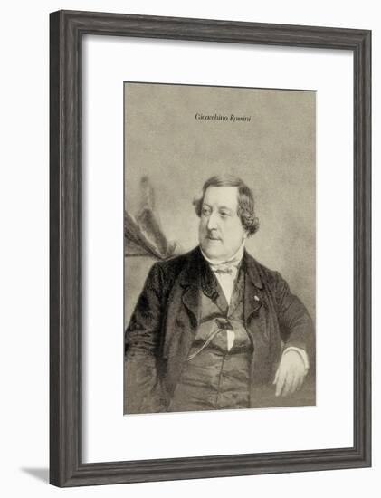 Gioacchino Rossini-null-Framed Art Print