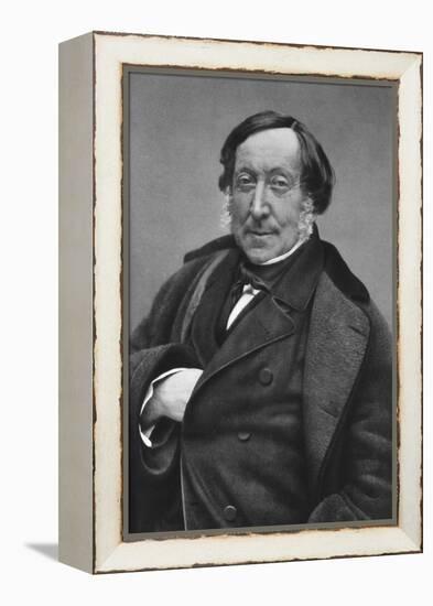 Gioachino Rossini (1792-186), Italian Composer-Felix Nadar-Framed Premier Image Canvas