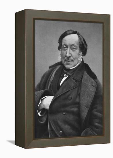 Gioachino Rossini (1792-186), Italian Composer-Felix Nadar-Framed Premier Image Canvas