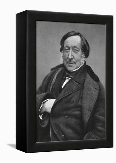 Gioachino Rossini (1792-186), Italian Composer-Felix Nadar-Framed Premier Image Canvas