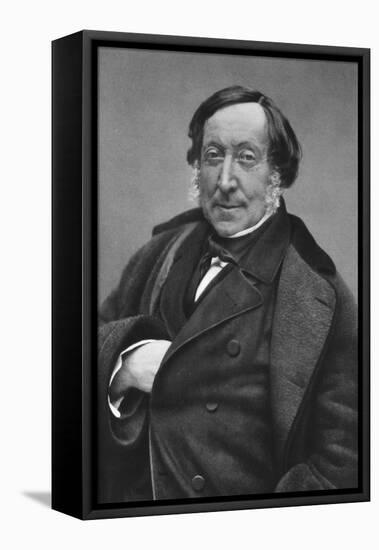 Gioachino Rossini (1792-186), Italian Composer-Felix Nadar-Framed Premier Image Canvas