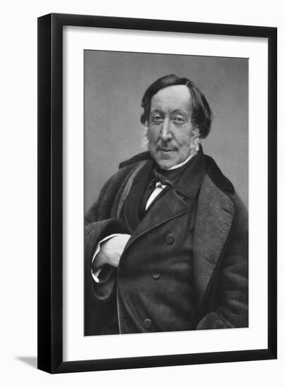 Gioachino Rossini (1792-186), Italian Composer-Felix Nadar-Framed Giclee Print