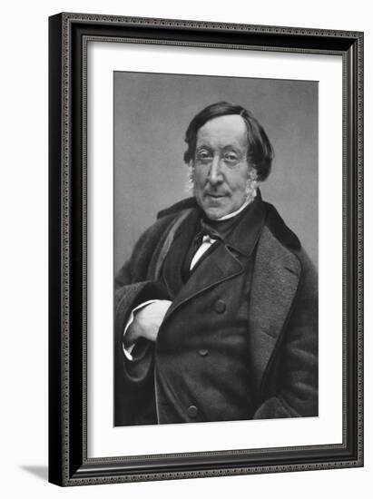 Gioachino Rossini (1792-186), Italian Composer-Felix Nadar-Framed Giclee Print