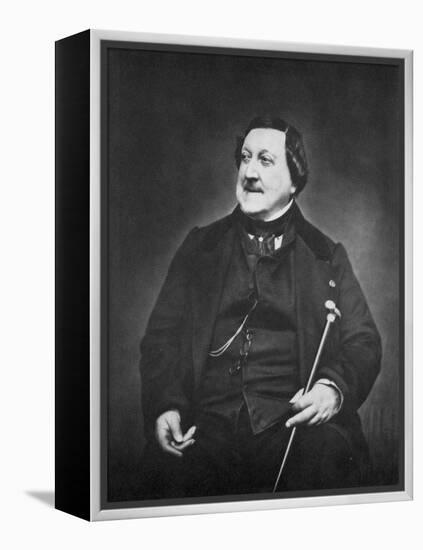 Gioachino Rossini, Italian Composer, C1865-Etienne Carjat-Framed Premier Image Canvas