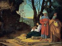 The Tempest-Giorgione da Castelfranco-Mounted Giclee Print