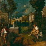 The Adoration of the Shepherds-Giorgione-Art Print
