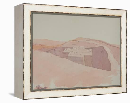 Giorgis II, Lalibela, Ethiopia, 1996-Charlie Millar-Framed Premier Image Canvas