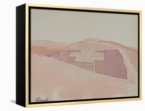 Giorgis II, Lalibela, Ethiopia, 1996-Charlie Millar-Framed Premier Image Canvas