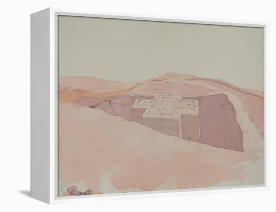 Giorgis II, Lalibela, Ethiopia, 1996-Charlie Millar-Framed Premier Image Canvas